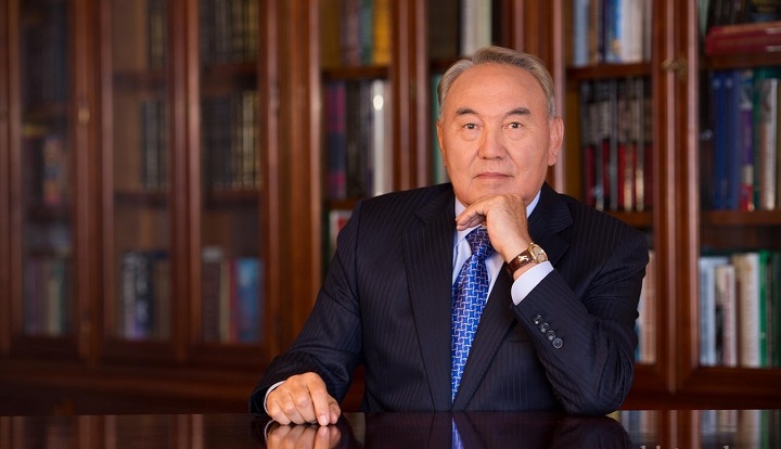 Президент Казахстана Нурсултан Назарбаев; фото: e-history.kz