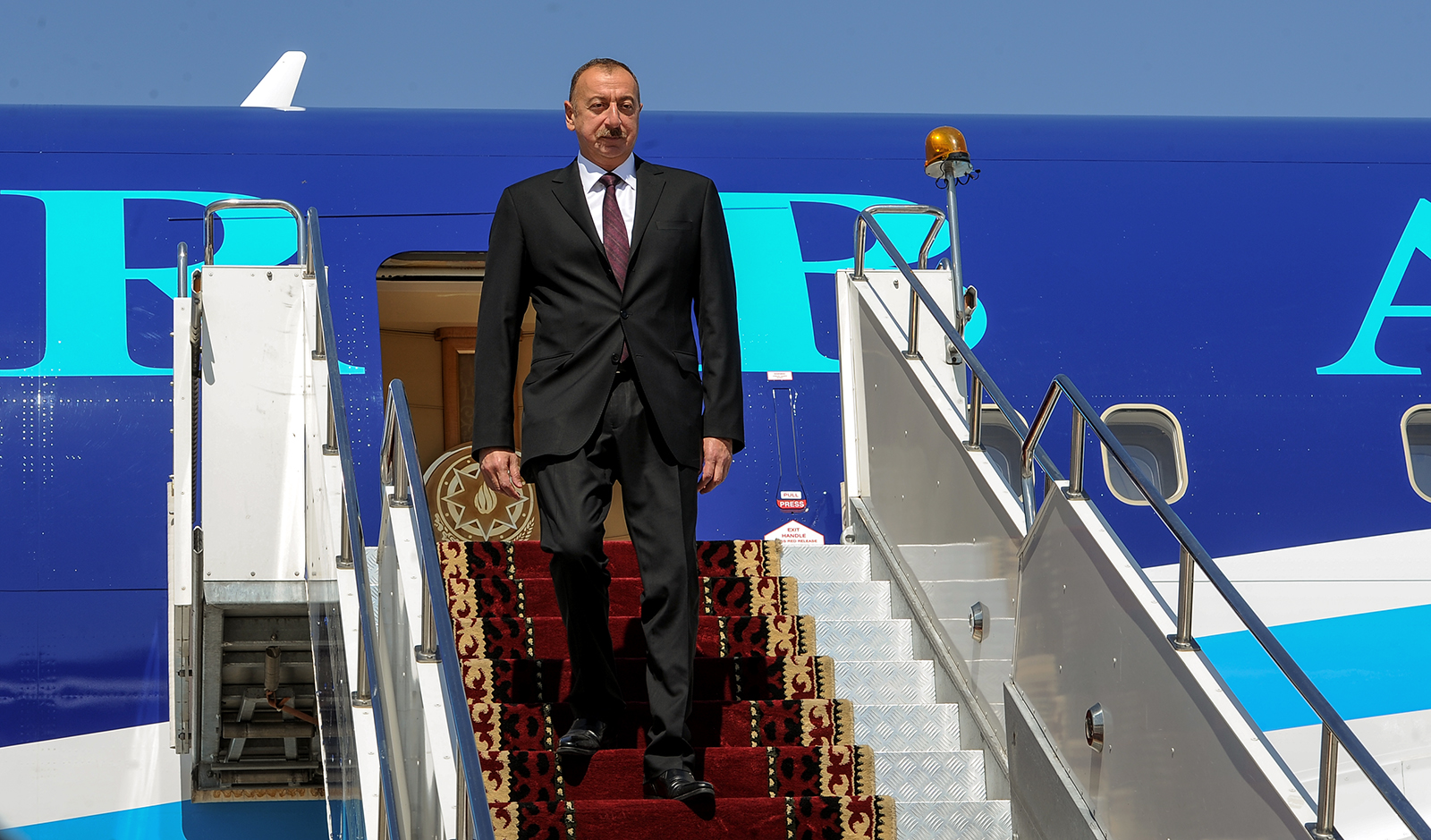 Президент Азербайджана Ильхам Алиев; фото: пресс-служба правительства РК