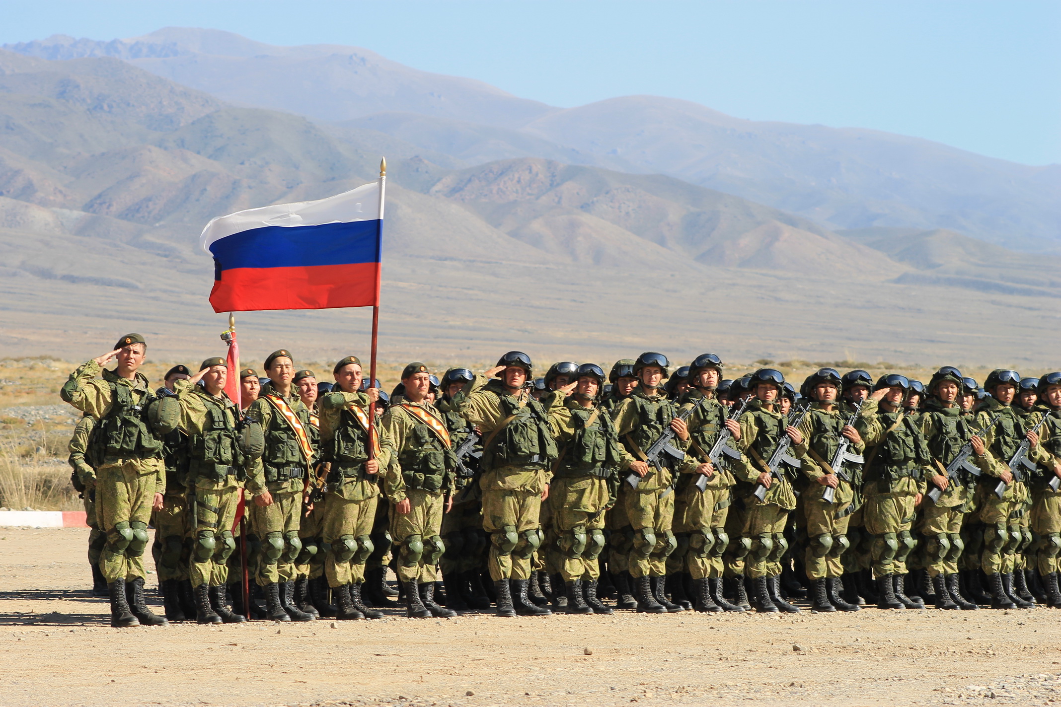 Учения ШОС "Мирная миссия - 2016" в Кыргызстане; фото: Ц-1