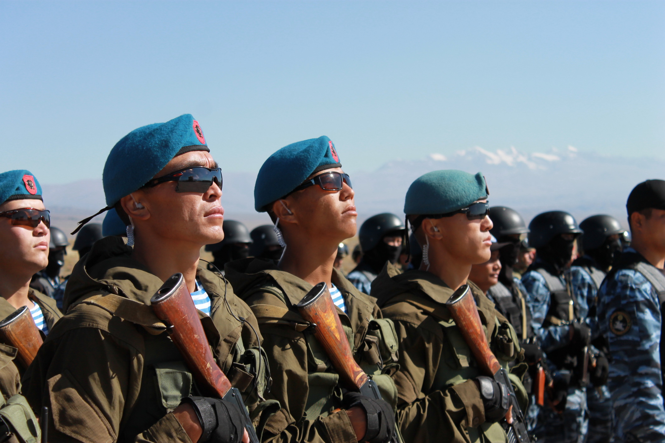 Учения ШОС "Мирная миссия - 2016" в Кыргызстане; фото: Ц-1