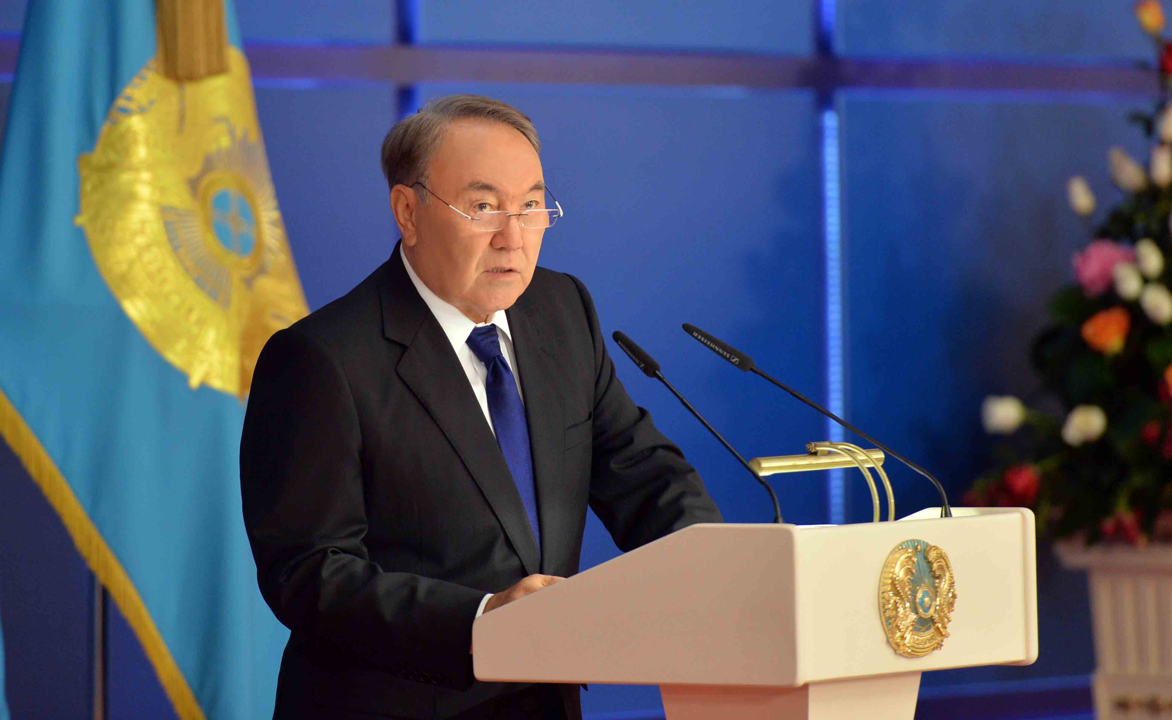 Президент Казахстана Нурсултан Назарбаев принимает иностранных послов 10 октября; фото: Акорда