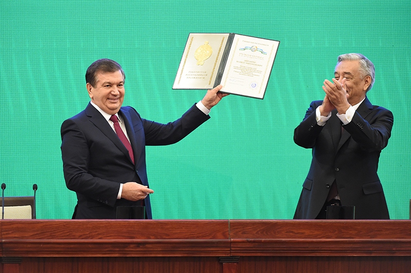 Шавкат Мирзиёев, новоизбранный президент Узбекистана