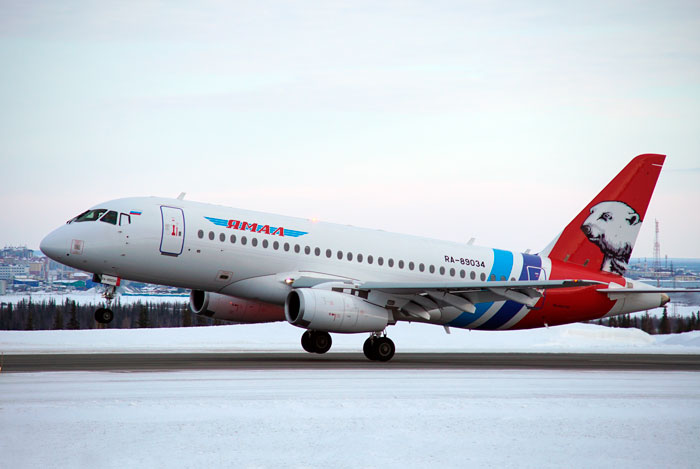 Самолет российской авиакомпании "Ямал"; фото: yamal.aero