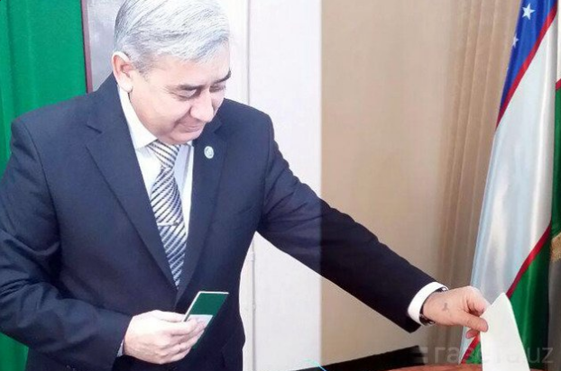 Хотамжон Кетмонов, председатель Народно-демократической партии Узбекистана (НДПУ); скриншот