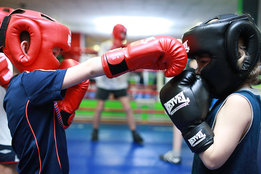 Детская тренировка по боксу: фото: Sport-RB.ru