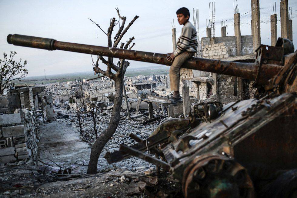 За годы войны в Сирии - сотни тысяч погибших и глобальные разрушения; фото: topwar.ru