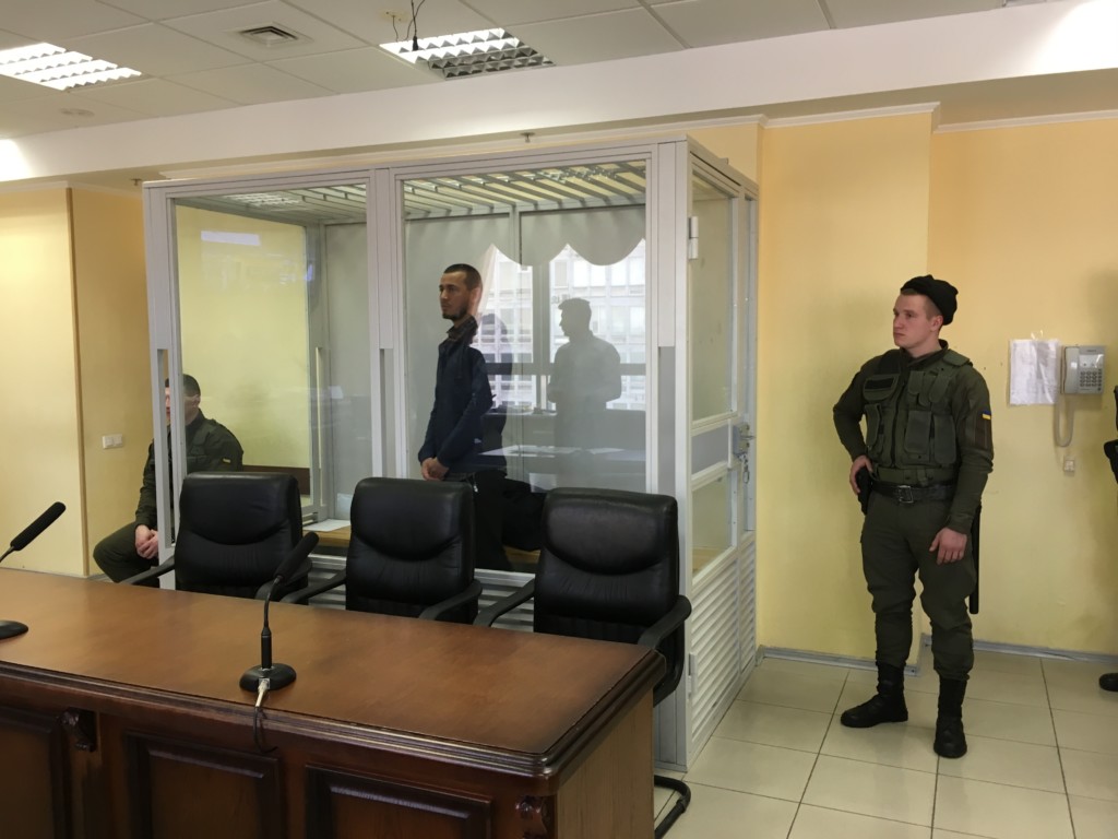 Акбарали Абдуллаев в зале суда; фото: Ц-1