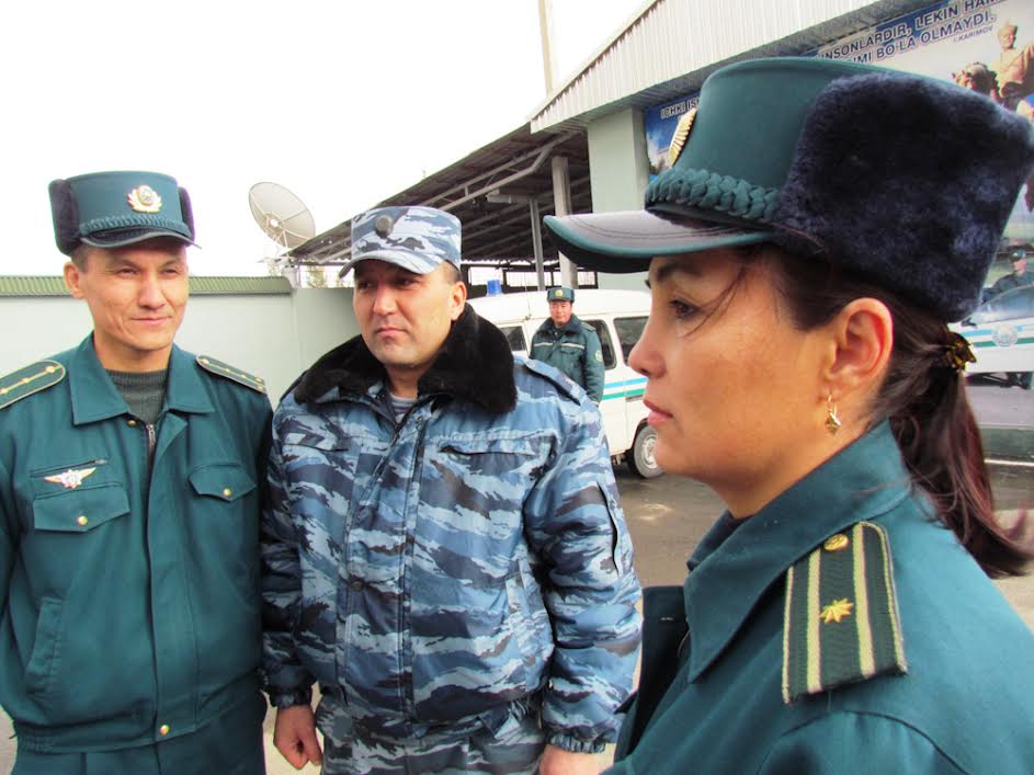 Узбекская милиция; фото: Программа развития ООН