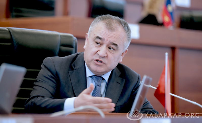 Омурбек Текебаев - лидер старейшей оппозиционной партии КР "Ата Мекен"; kabarlar.kg