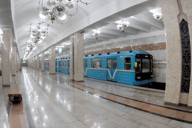 Ташкентский метрополитен; фото: Аскар Якубов, УзА