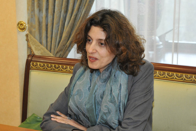 Розария Пульизи, руководитель бюро НАТО в Ташкенте; фото: gazeta.uz