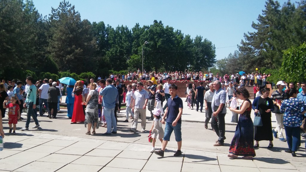 День памяти и почестей в Ташкенте; фото: Ц-1