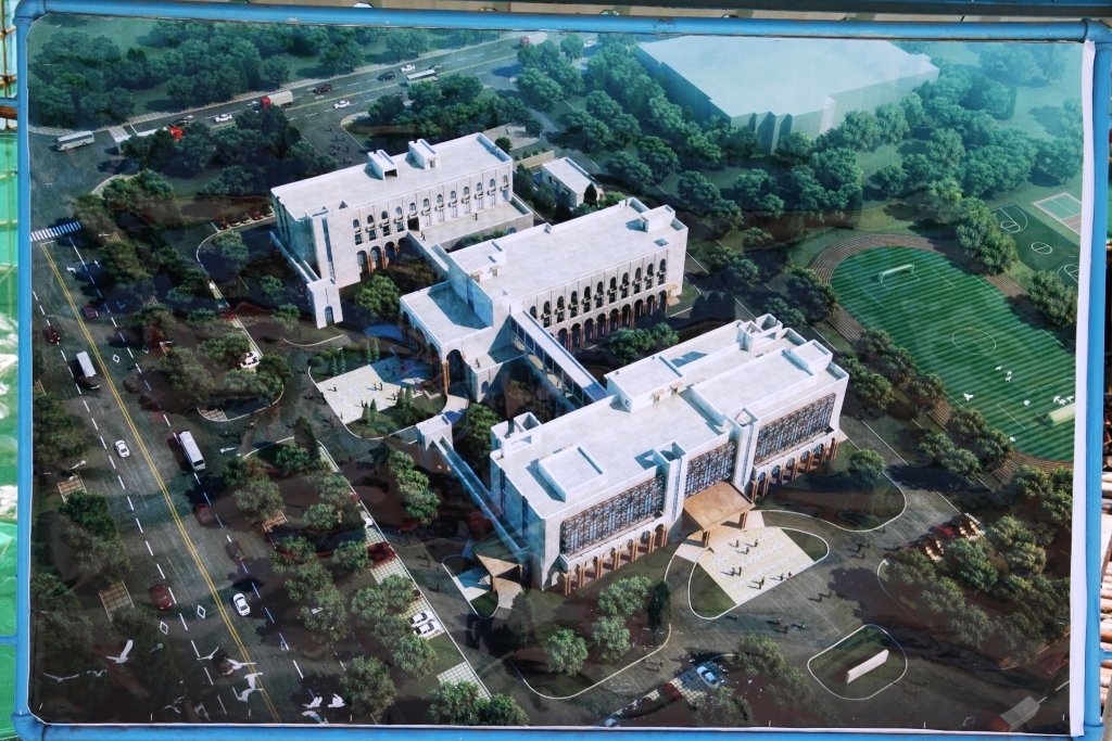 Проект больничного комплекса из трех корпусов; фото: Ц-1