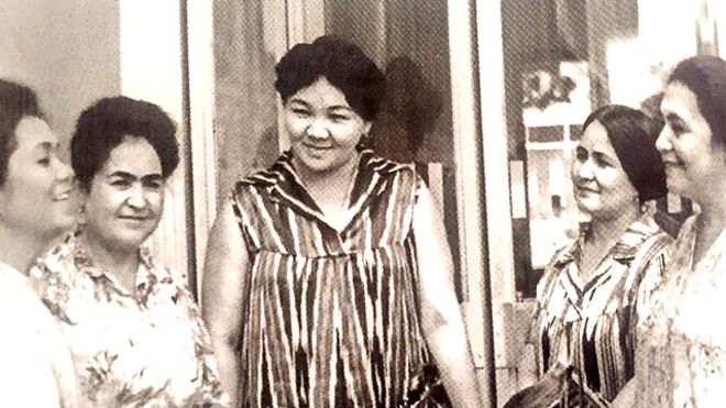 Поэтесса Халима Худойбердиева была годостью советского Узбекистана; архивное фото