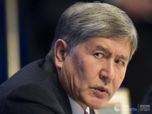 Алмазбек Атамбаев; фото: РИА Новости