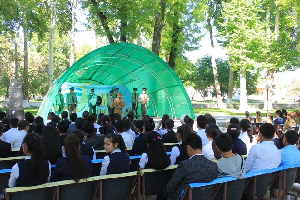 Торжественное мероприятие, посвященное 9 Мая в Ташкенте; фото: 