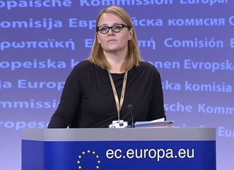 Майя Косьянчич - пресс-секретарь ЕС; фото: Еврокомисия