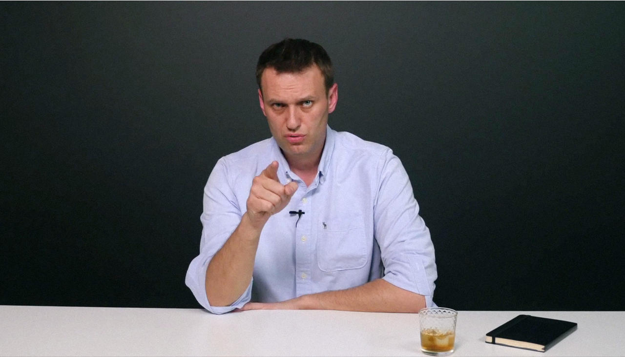 Алексей Навальный, скриншот из его видеообращения