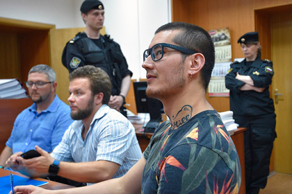 Али Феруз в суде в Москве; фото: Лента.ру