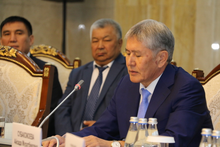Алмазбек Атамбаев; фото: Ц-1