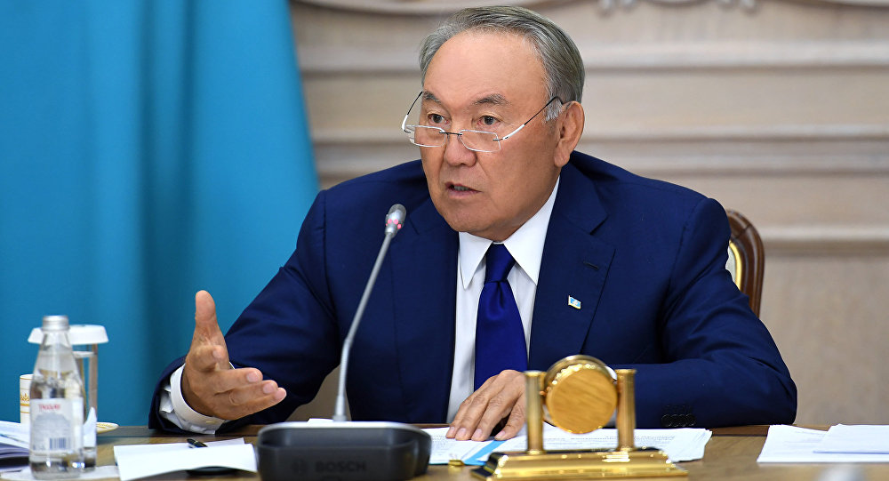 Нурсултан Назарбаев 4 сентября 2017 года; фото: Спутник Казахстан