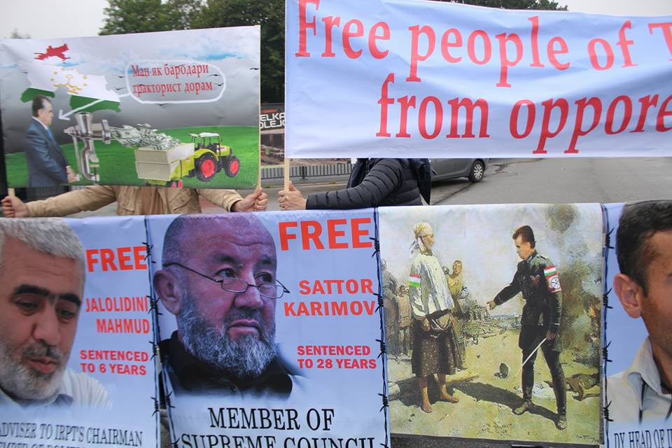 Оппозиция требует освобождения политзаключенных в Таджикистане; фото: открытые источники