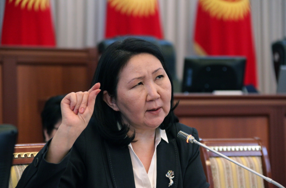Видный политик Кыргызстана - Эльмира Ибраимова; фото: kaktus.media