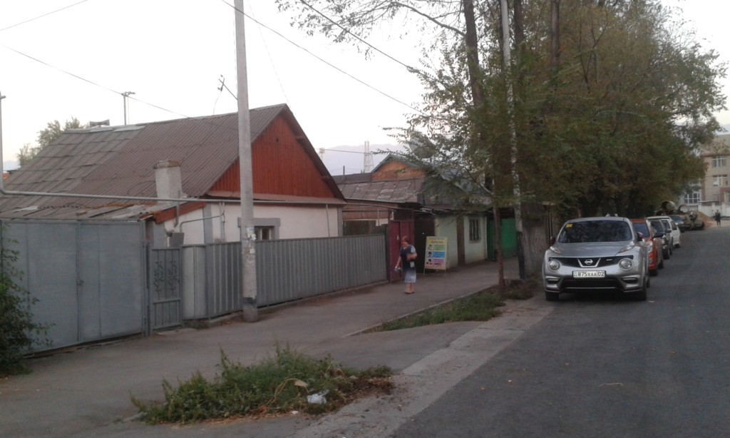 Дома на улице Жансугурова в Алматы подлежат сносу; фото: Ц-1