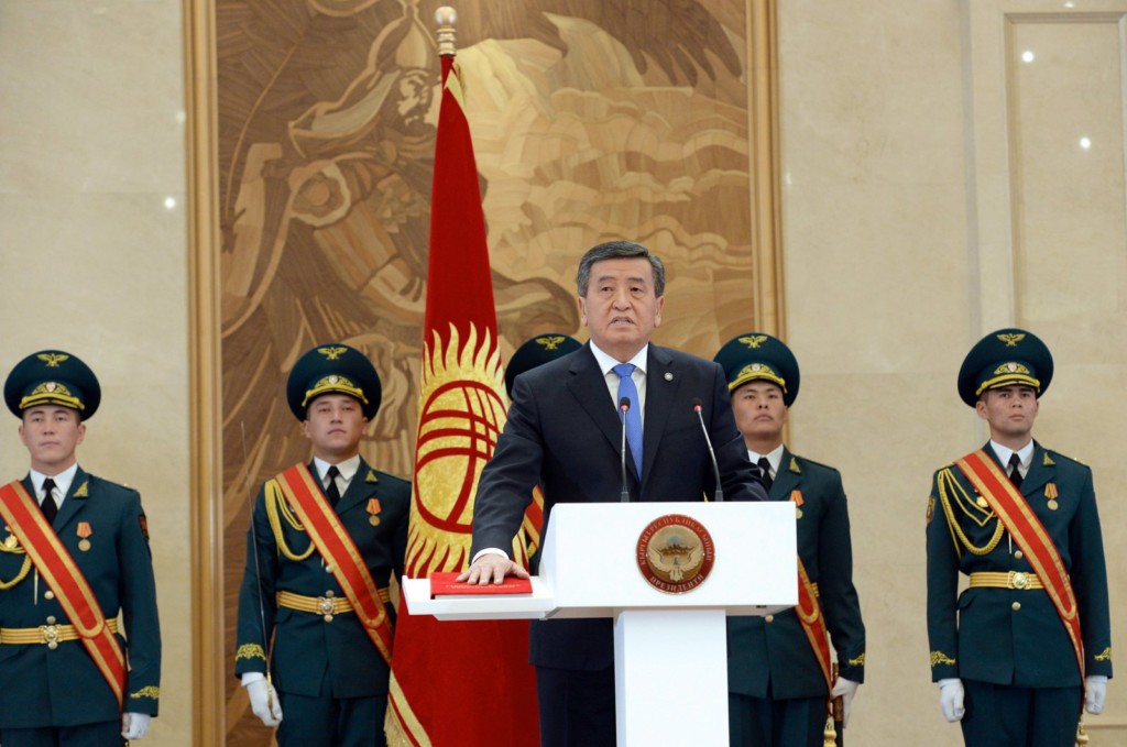 Пятый президент КР Сооронбай Жээнбеков; фото: president.kg