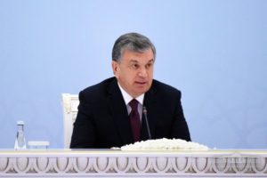 Шавкат Мирзиёев; фото: пресс-служба президента РУз