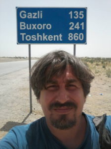 Евгений Ихельзон в Узбекистане; фото: личный архив Евгения