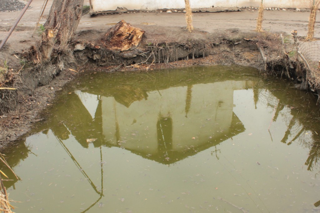 Из такого хауща еще два года назад пили воду жители села Гайрат; фото: Ц-1