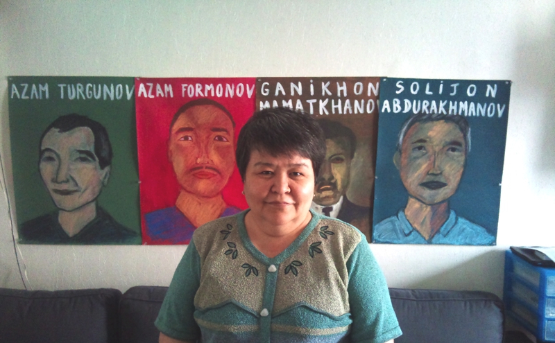 Мутабар Таджибаева - политузница Узбекистана, лауреат ряда международных премий за права человека; фото: ACAT