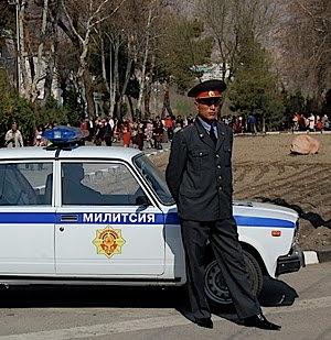 Милиционер в Таджикистане; фото: news.tj