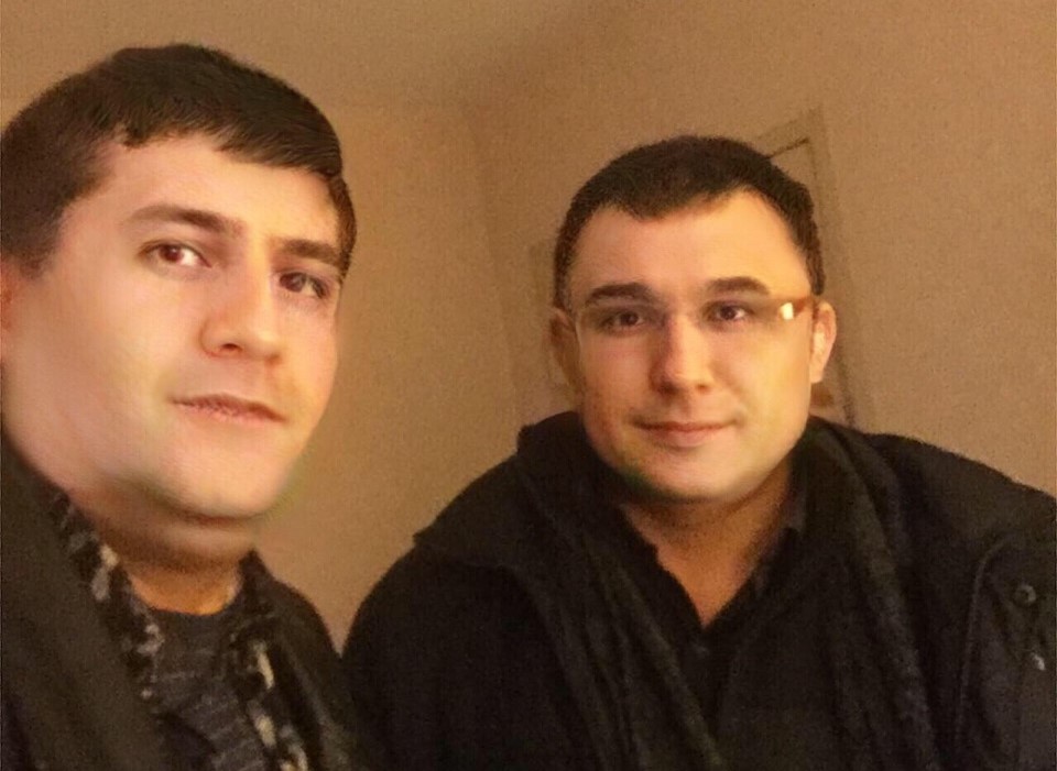 Закир Алиев (справа) с другом пастором Бахтиером Хасановым; фото: предоставлено редакции Ц-1