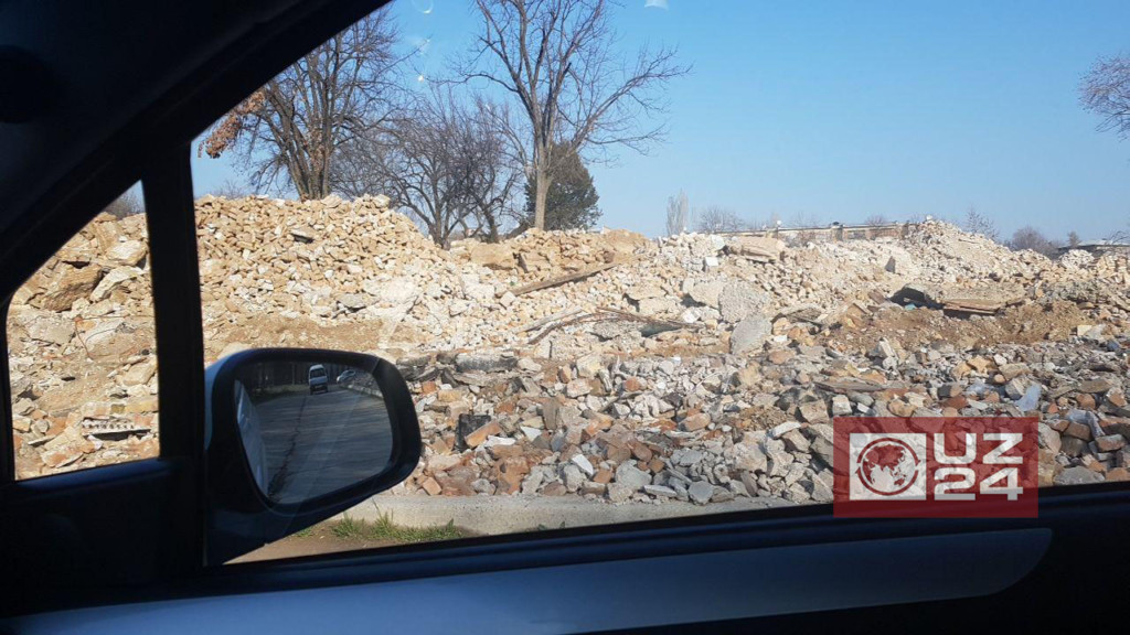 Руины после Таштюрьмы; фото: 24uz.uz