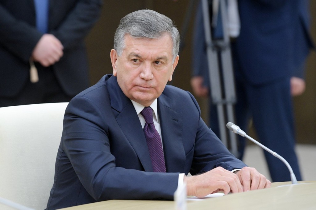 Президент РУз с 2016 года Шавкат Мирзиёев; фото: кун.уз