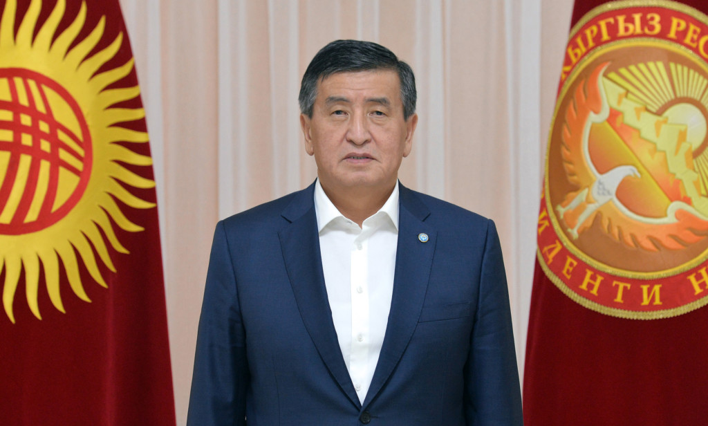 Сооронбай Жээнбеков был президентом Кыргызстана с ноября 2017 по октябрь 2020 года; фото: kabar.kg