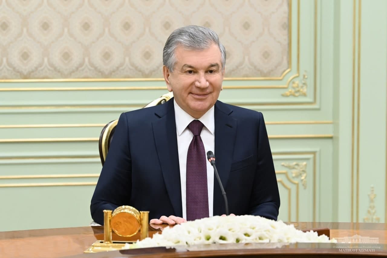 Президент Узбекистана Шавкат Мирзиёев; фото: president.uz
