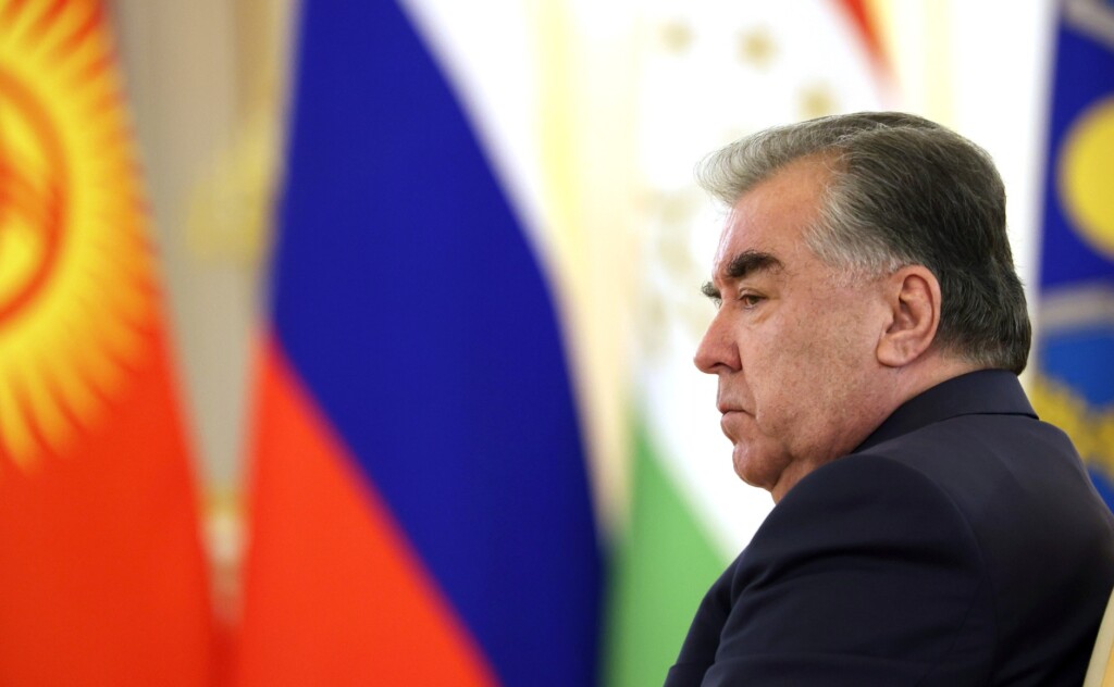 Президент Таджикистана Эмомали Рахмон; фото: Кремль