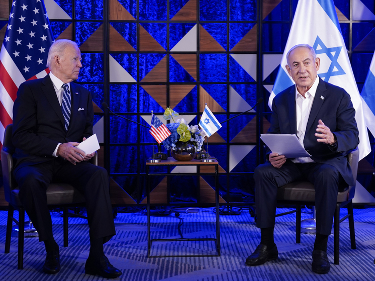 Президент США Джо Байден с премьер-министром Израиля Биньямином Нетаньяху: открытый источник
