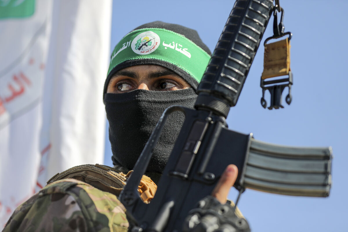Член ХАМАС в секторе Газа; фото: Газета.ру