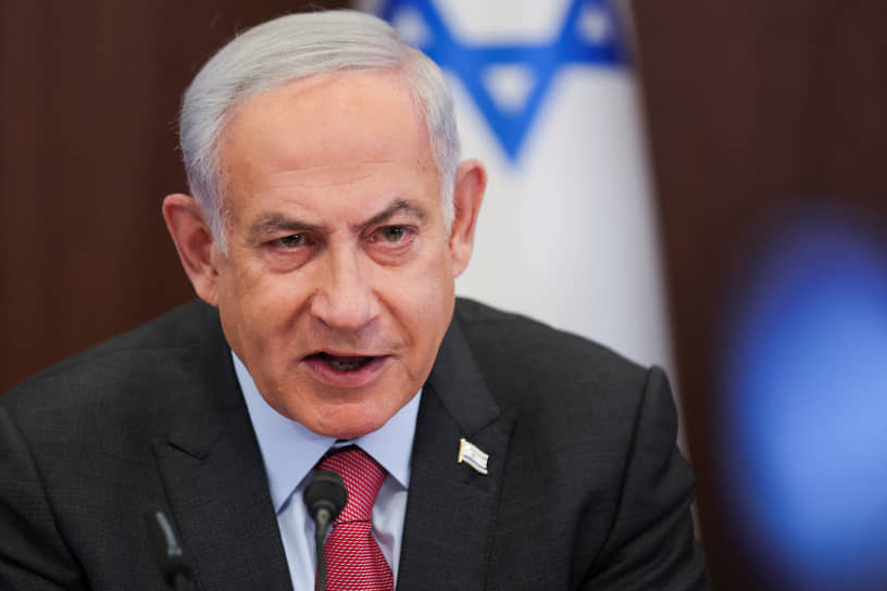 Премьер-министр Израиля Биньямин Нетаньяху; фото: Коммерсант.ру